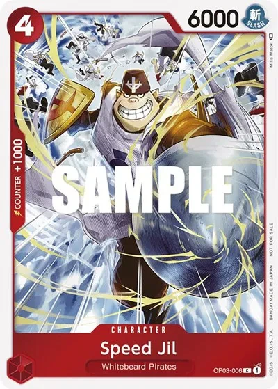 Speed Jil (Dash Pack) - Kingdoms of Intrigue - OP03-006 - Foil - card