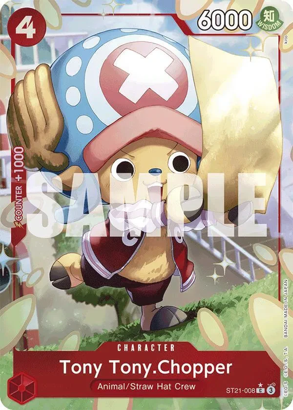 Tony Tony.Chopper (Parallel) - Starter Deck EX: Gear 5 - ST21-008 - Foil - card