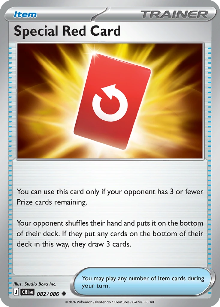 Special Red Card - Chaos Rising - 082/086 - card