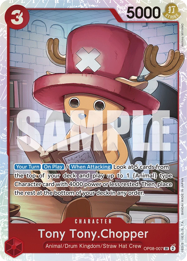 Tony Tony.Chopper (007) - Two Legends - OP08-007 - Foil - card