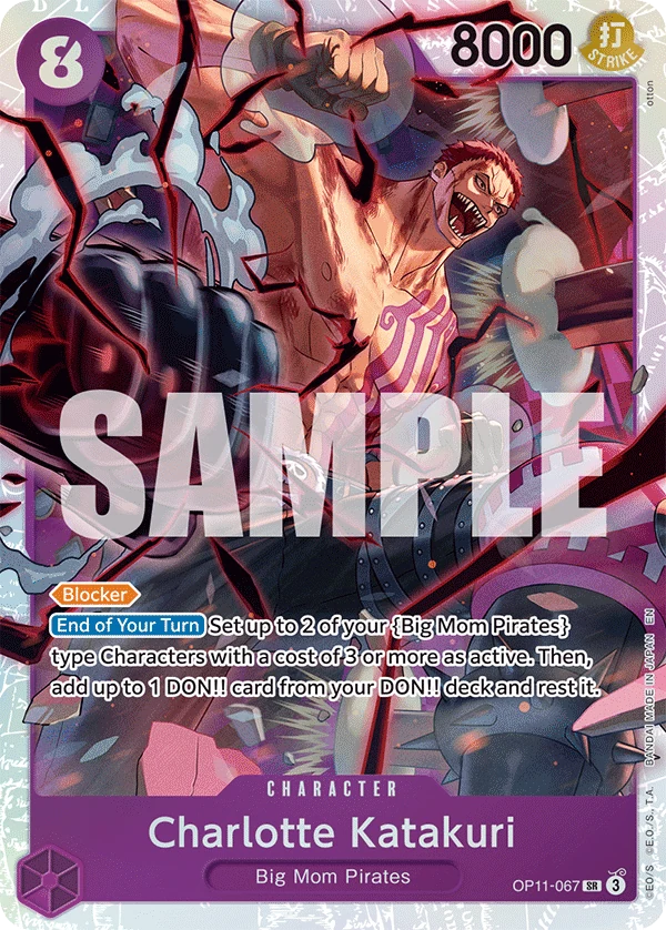 Charlotte Katakuri (067) - A Fist of Divine Speed - OP11-067 - Foil - card