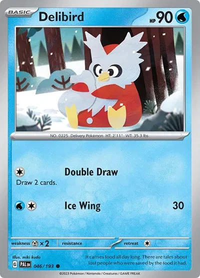 Delibird - Paldea Evolved - 046/193 - card