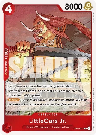 LittleOars Jr. - The Time of Battle - OP16-017 - Foil - card