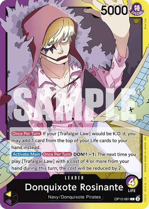 Donquixote Rosinante (061) - Legacy of the Master - OP12-061 - card