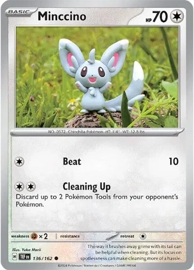 Minccino - Temporal Forces - 136/162 - card