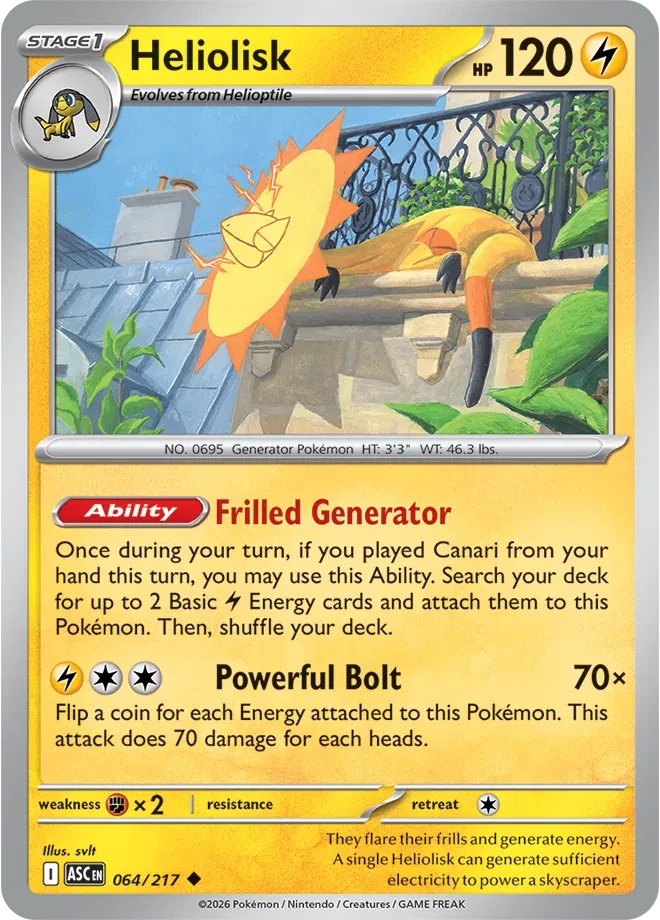Heliolisk - Ascended Heroes - 064/217 - card