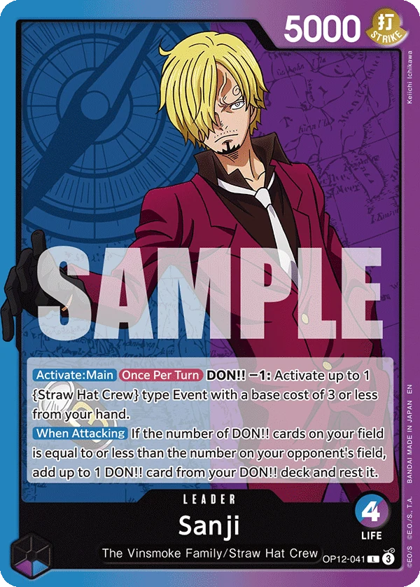 Sanji (041) - Legacy of the Master - OP12-041 - card