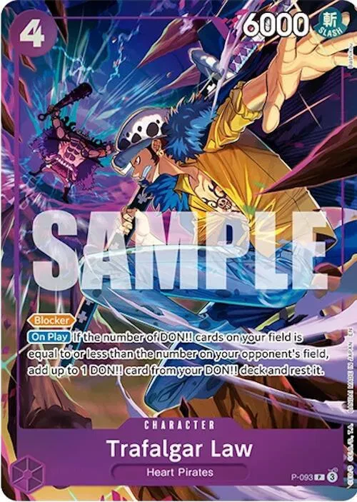 Trafalgar Law (Illustration Box Vol.6) - One Piece Promotion Cards - P-093 - Foil - card