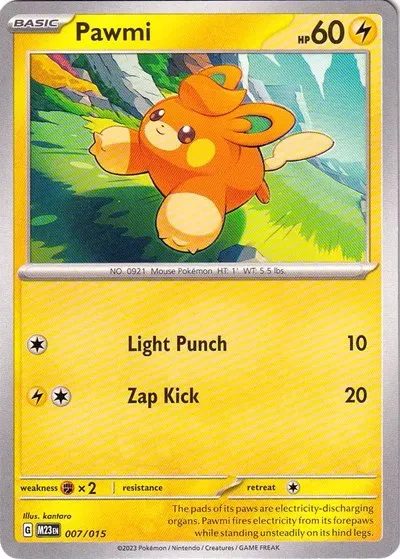 Pawmi - McDonald's Promos 2023 - 007/015 - card