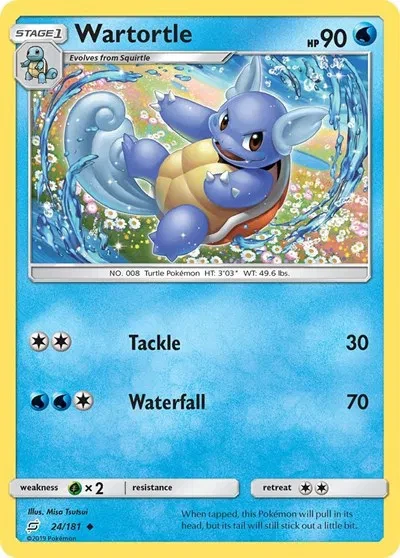 Wartortle - Team Up - 24 - card