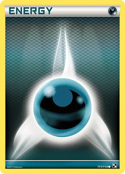 Darkness Energy (Basic) - Black and White - 111 - card