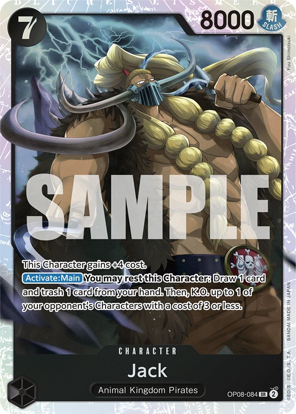 Jack - Two Legends - OP08-084 - Foil - card