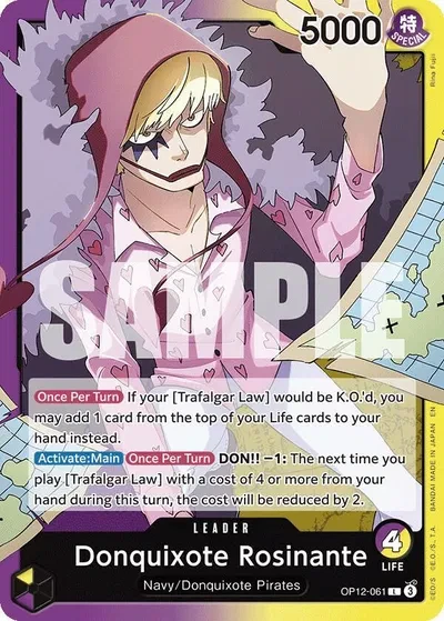 Donquixote Rosinante (061) - Legacy of the Master - OP12-061 - card