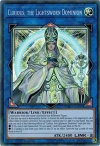 Curious, the Lightsworn Dominion - Extreme Force - EXFO-EN091 - 1st Edition - card