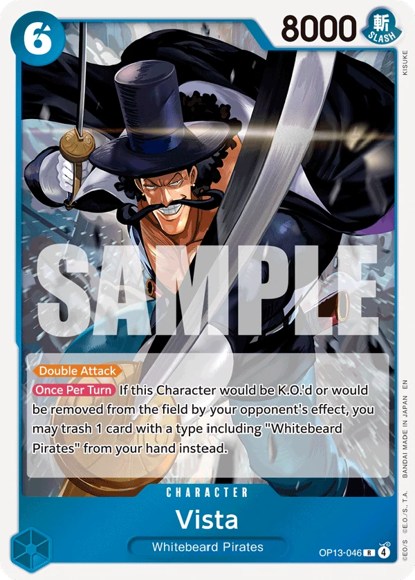 Vista - Carrying On His Will - OP13-046 - Foil - card