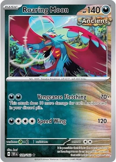 Roaring Moon - Temporal Forces - 109/162 - Holofoil - card