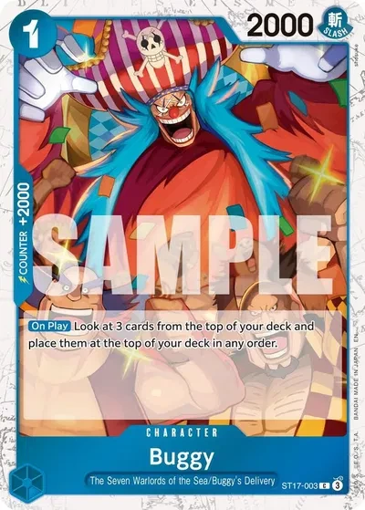 Buggy - ST17-003 (Pirate Foil) - Premium Booster -The Best- Vol. 2 - Foil - card