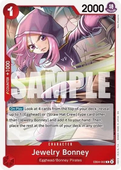 Jewelry Bonney (EB04-002) - Adventure on Kami's Island - Foil - card