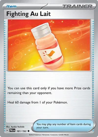 Fighting Au Lait - Paldea Evolved - 181/193 - card