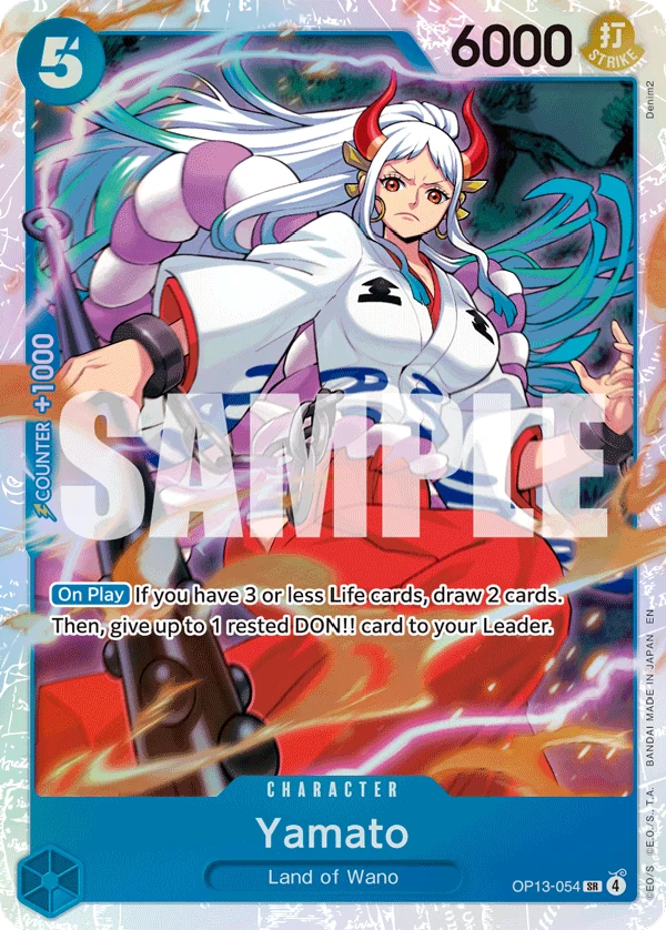 Yamato - Carrying On His Will - OP13-054 - Foil - card