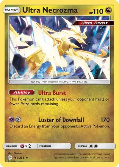 Ultra Necrozma - Cosmic Eclipse - 164/236 - Reverse Holofoil - card