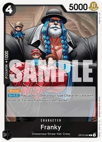 Franky (090) - Royal Blood - OP10-090 - Foil - card
