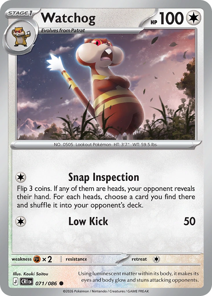 Watchog - Chaos Rising - 071/086 - card