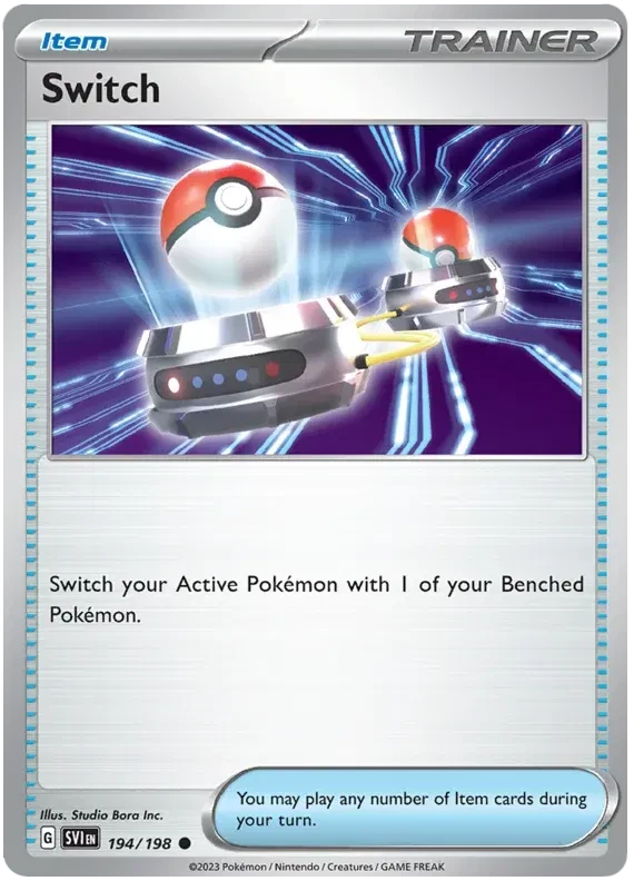 Switch - Scarlet & Violet Base Set - 194/198 - card