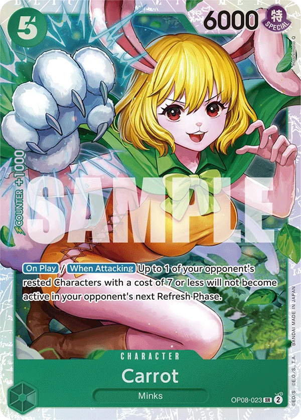 Carrot (023) - Two Legends - OP08-023 - Foil - card