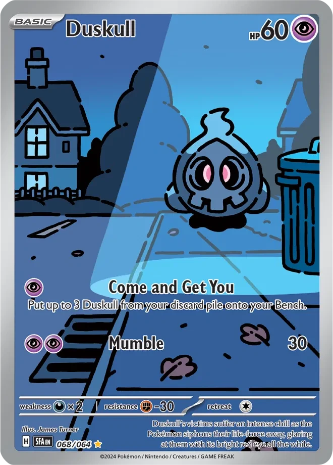 Duskull - Shrouded Fable - 068/064 - Holofoil - card