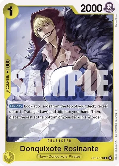 Donquixote Rosinante (108) - Legacy of the Master - OP12-108 - Foil - card