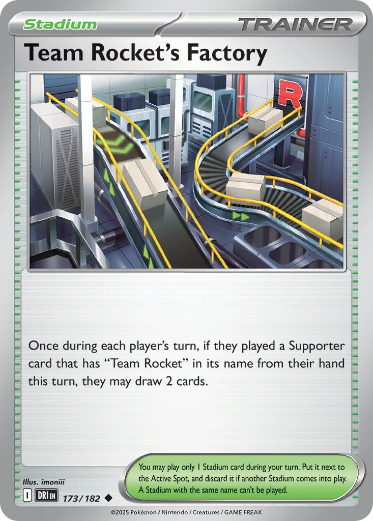 Team Rocket's Factory - Destined Rivals - 173/182 - card