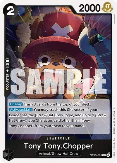 Tony Tony.Chopper (OP15-085) - Adventure on Kami's Island - Foil - card