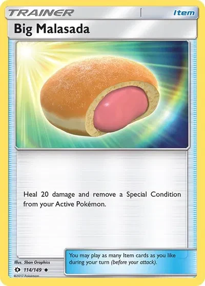 Big Malasada - Sun & Moon Base Set - 114 - card