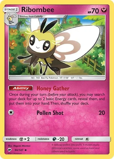Ribombee - Burning Shadows - 96/147 - card