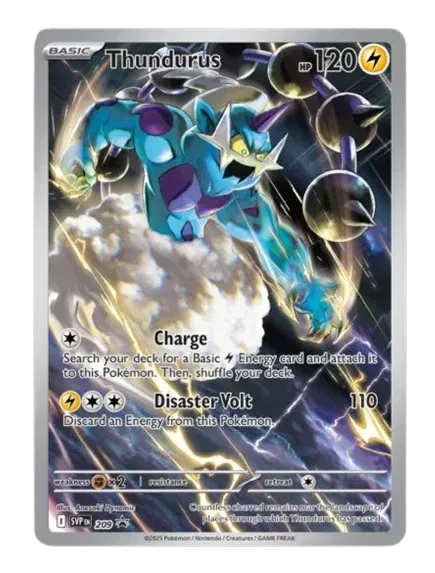 Thundurus - 209 - Scarlet & Violet Promo - Holofoil - card