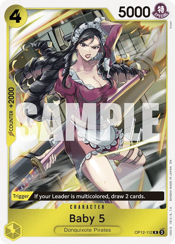 Baby 5 (112) - Legacy of the Master - OP12-112 - Foil - card