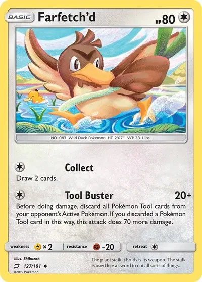 Farfetch'd - Team Up - 127 - card