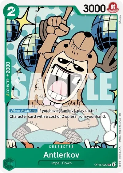 Antlerkov - The Time of Battle - OP16-029 - card