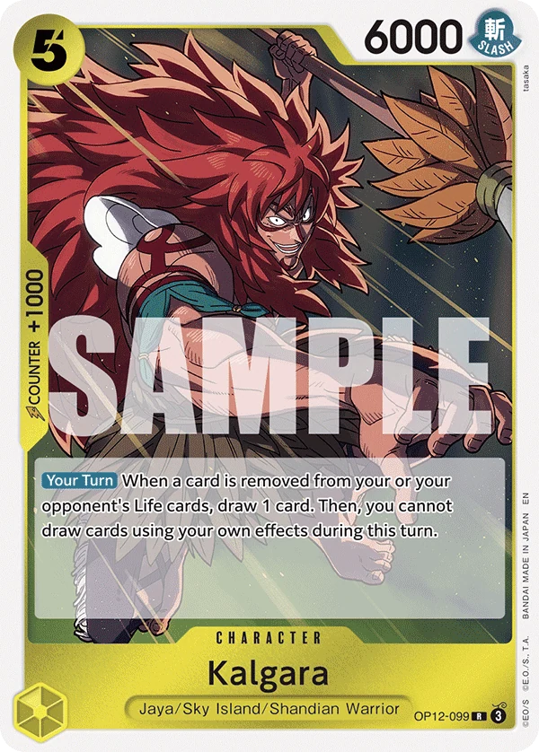 Kalgara - Legacy of the Master - OP12-099 - Foil - card