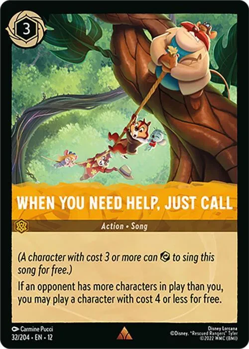 When You Need Help, Just Call - Wilds Unknown - 32/204 - card