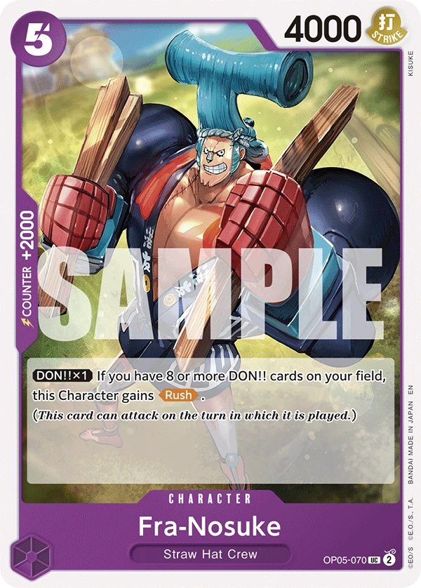 Fra-Nosuke (Reprint) - Starter Deck 26: PURPLE/BLACK Monkey.D.Luffy - OP05-070 - card