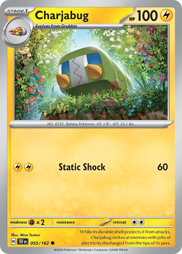 Charjabug - Temporal Forces - 055/162 - card