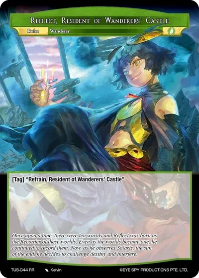 Reflect, Resident of Wanderers' Castle - The Underworld of Secrets - TUS-044 RR - Foil - card