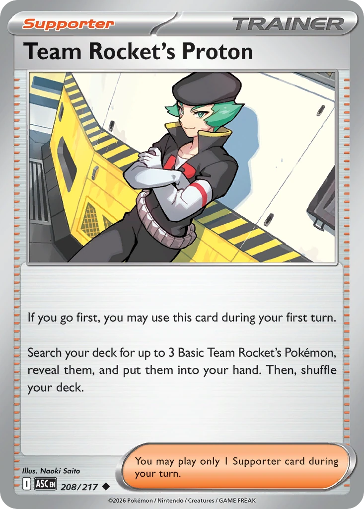 Team Rocket's Proton - Ascended Heroes - 208/217 - card