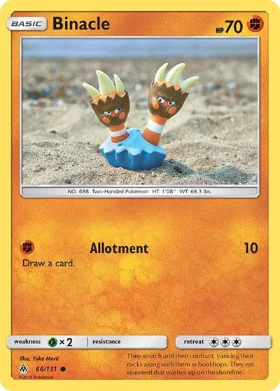 Binacle - Forbidden Light - 66 - card