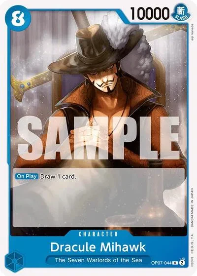 Dracule Mihawk - 500 Years in the Future - OP07-044 - card