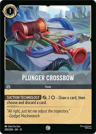 Plunger Crossbow - Wilds Unknown - 200/204 - Cold Foil - card