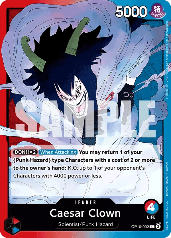 Caesar Clown (002) - Royal Blood - OP10-002 - card