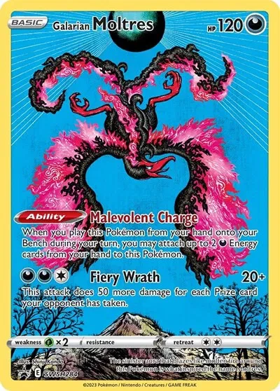 Galarian Moltres - Sword & Shield Promo - SWSH284 - Holofoil - card